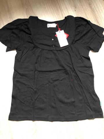 Nieuw Jackpot maat S M orachtig zwart shirt A lijn beschikbaar voor biedingen