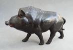 1945-1950 Celluloid Dier Wildzwijn Varken Dierentuin Figuur, Antiek en Kunst, Antiek | Speelgoed, Ophalen of Verzenden