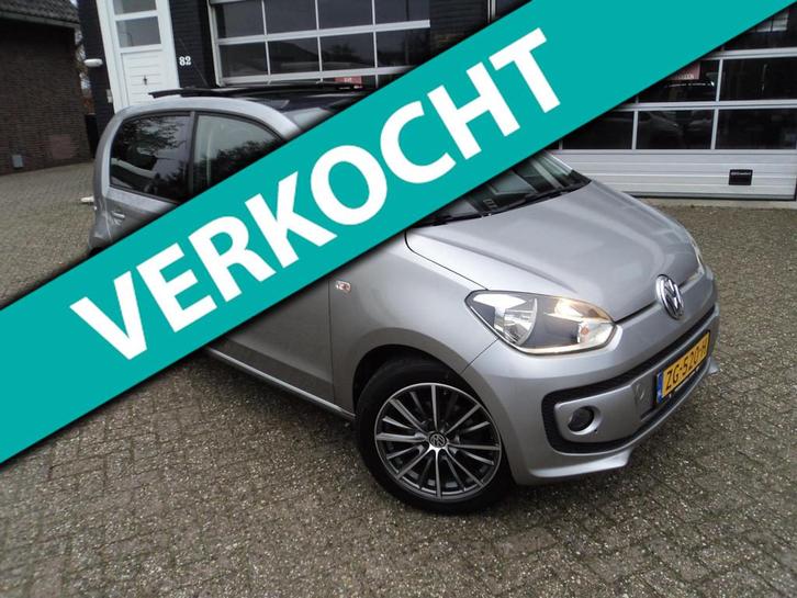 Volkswagen Up! 1.0 high up! Panodak Cruise Stoelverwarming P, Auto's, Volkswagen, Bedrijf, Te koop, up!, ABS, Airbags, Airconditioning