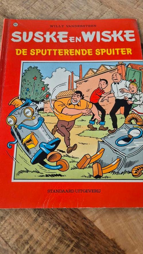 Suske en Wiske – De sputterende spuiter (Nr. 165), Boeken, Stripboeken, Zo goed als nieuw, Eén stripboek, Ophalen of Verzenden