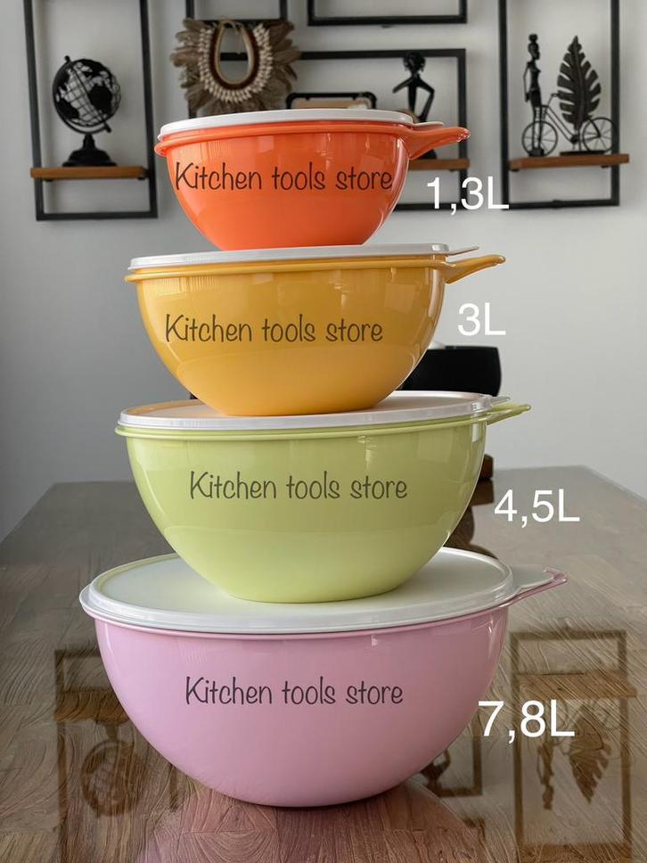 Tupperware Set Superkom mixkom deegkom schudkom voorraad, Huis en Inrichting, Keuken | Tupperware, Nieuw, Bak of Kom, Ophalen of Verzenden