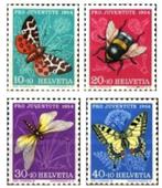 ZWITSERLAND25 - Dieren: insecten, Ophalen of Verzenden, Postfris, Dier of Natuur