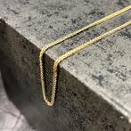 14k gouden ketting vossenstaart schakel, Ophalen of Verzenden, Zo goed als nieuw, Goud