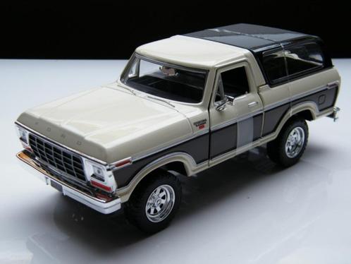 Nieuw modelauto Ford Bronco Hard Top – Motormax 1:24, Hobby en Vrije tijd, Modelauto's | 1:24, Nieuw, Auto, Motormax, Ophalen of Verzenden