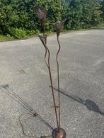 Mooie bronzen staande lamp, Huis en Inrichting, Lampen | Vloerlampen, Ophalen, 150 tot 200 cm