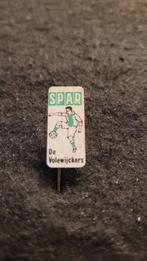 Spar Volewijckers voetbal speldje, Verzamelen, Verzenden, Zo goed als nieuw, Sport, Speldje of Pin