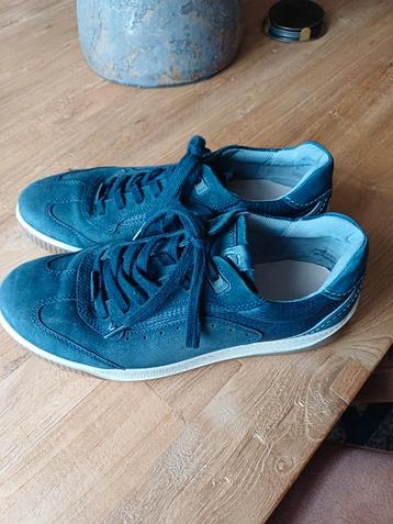 Ecco Blauwe Veterschoenen Maat 41 beschikbaar voor biedingen