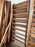 Trapdeel massief hout en balustrade., Ophalen of Verzenden, Zo goed als nieuw, 2 tot 4 meter