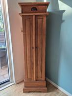 Tiek houten cd/dvd kast, Ophalen, Gebruikt
