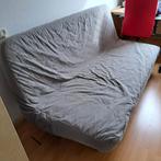 IKEA opklapbed nyhamn, Grijs, 140 cm, Zo goed als nieuw, Ophalen