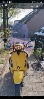 Vespa sprint s geel, Maximaal 25 km/u, Vespa S, Zo goed als nieuw, Ophalen