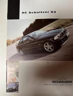 Originele folder BMW E46 AC Schnitzer S3 coupe, BMW, Ophalen of Verzenden, Zo goed als nieuw