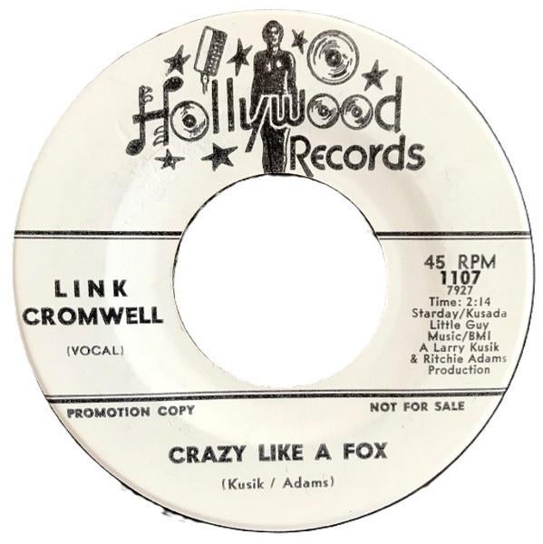 link cromwell / crazy like a fox - garage/punk - promo, Gebruikt, Verzenden, 7 inch, Single
