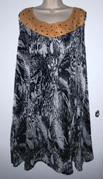 Lang tuniek maat 54, Kleding | Dames, Grote Maten, Ophalen of Verzenden, Zo goed als nieuw, Zwart, Blouse of Tuniek