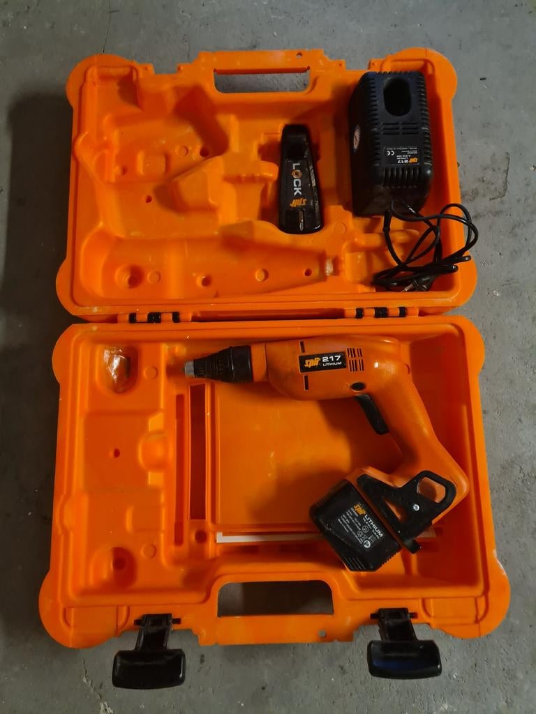 Professionele Gipsschroefmachine van Spit, Ophalen, Gebruikt, Variabele snelheid, Boor- en Schroefmachine