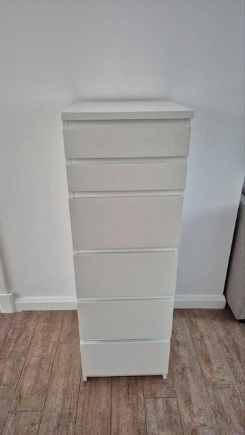 Malm Ladekast met spiegel Ikea 