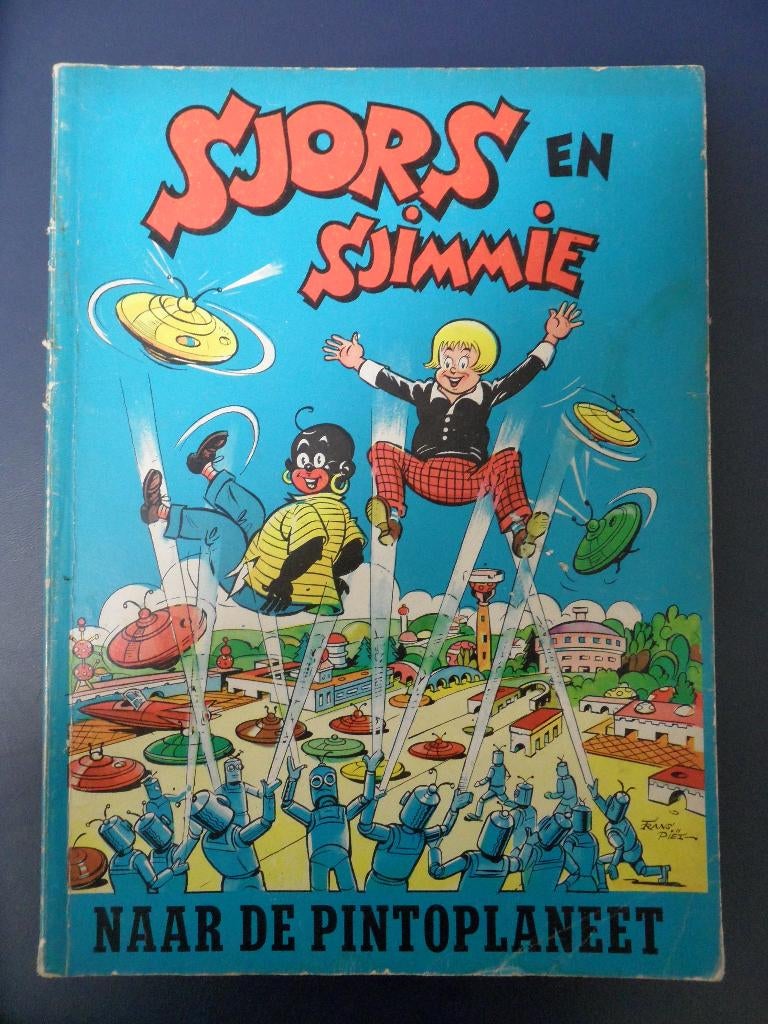 Sjors en Sjimmie. Naar de Pintoplaneet. 1965., Eén stripboek, Ophalen of Verzenden, Gelezen