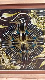 Origineel Aboriginal schilderij door Joanne Nangala, Antiek en Kunst, Kunst | Niet-Westerse kunst, Ophalen of Verzenden