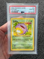 Pokémon PSA 10 1st edition Koffing #51 Base set, Ophalen of Verzenden, Zo goed als nieuw, Losse kaart, Foil
