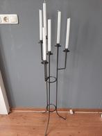 Kandelaar 6-arms + Kaarsen, Huis en Inrichting, Woonaccessoires | Kandelaars en Kaarsen, Ophalen, Nieuw, Metaal, Minder dan 25 cm