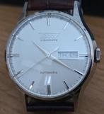 Tissot Heritage Visodate Automatic Horloge, Overige merken, Leer, Staal, Polshorloge