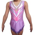 Nieuw acro, ritmische gymnastiek pakje leotard 128/134, Sport en Fitness, Turnen, Paars, Nieuw, Turnpak(je), Kindermaat 122 t/m 140