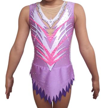 Nieuw acro, ritmische gymnastiek pakje leotard 128/134 beschikbaar voor biedingen