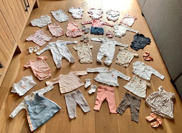 🌸 Groot baby kledingpakket meisje maat 62 🌸, Kinderen en Baby's, Babykleding | Maat 62, Gebruikt, Meisje, Pakje, Ophalen of Verzenden