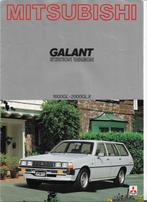 Brochure Mitsubishi Galant Stationwagon, ca. 1980 (NL)., Boeken, Auto's | Folders en Tijdschriften, Nieuw, Ophalen of Verzenden