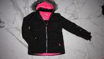 146-152 NORTHVILLE winterjas zwart roze skijas, Kinderen en Baby's, Kinderkleding | Maat 146, Ophalen of Verzenden, Zo goed als nieuw