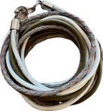 Pimps & pearls groene leren armband/ketting, Sieraden, Tassen en Uiterlijk, Armbanden, Ophalen of Verzenden, Zo goed als nieuw