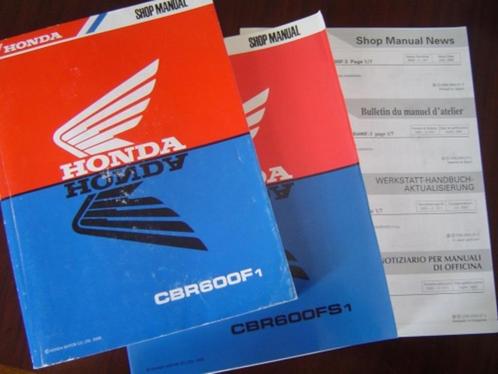 Honda CBR600 F 2000 motorcycle shop manual CBR 600 F1, Motoren, Handleidingen en Instructieboekjes, Honda, Ophalen of Verzenden