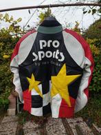 Motor jack leer, Kleding | Heren, Maat 48/50 (M), Zwart, Ophalen of Verzenden, Gedragen