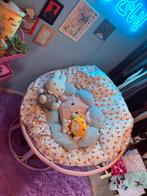 Roze rotan papasan lounge stoel, Huis en Inrichting, Stoelen, Ophalen, Gebruikt, Overige kleuren, Eén