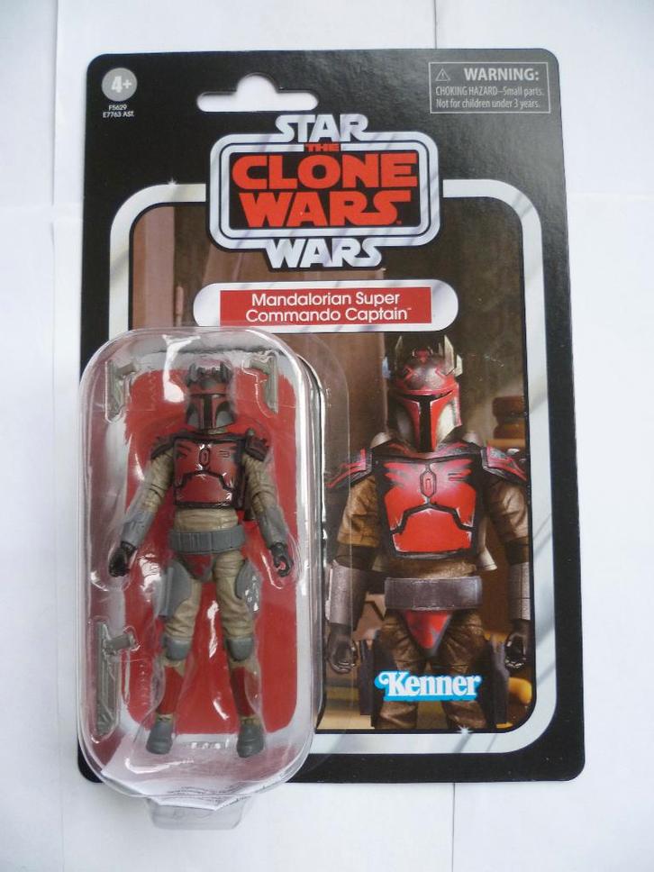 STARWARS TCW VC 246"MANDALORIAN SUPER COMMANDO CAPTAIN"2022, Verzamelen, Star Wars, Zo goed als nieuw, Actiefiguurtje, Ophalen of Verzenden