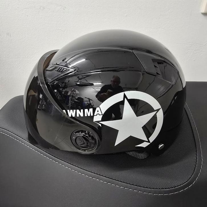 Scooter Helm, Fietsen en Brommers, Brommerhelmen, Nieuw, Large, Ophalen of Verzenden