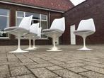 Vintage Eero Saarinen - Knoll “ 151 “ Tulip Chairs 1970s, Huis en Inrichting, Stoelen, Zo goed als nieuw, Ophalen