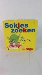 Sokjes Zoeken, Haba spel. Compleet en heel mooi. 8C5, Tweedehands verkoop, Tweedehands verkoop, Gebruikt, Ophalen of Verzenden