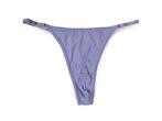 Microfiber String Paars met verstelbare bandjes (266), Nicolle_Lingerie, Ophalen of Verzenden, Paars, String