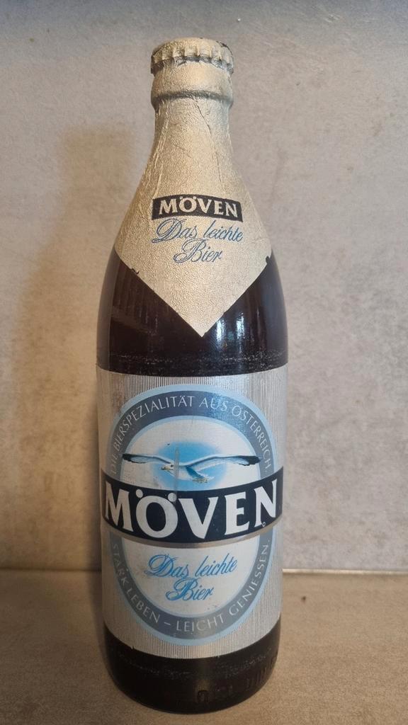 MÖVEN – Das leichte Bier - Brau AG. Linz, Oostenrijk., Verzamelen, Biermerken, Zo goed als nieuw, Flesje(s), Overige merken, Ophalen of Verzenden