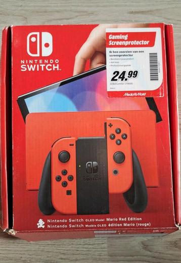 Switch oled mario beschikbaar voor biedingen