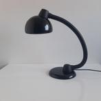 Jaren 80 bureaulamp met gooseneck | Vintage zwarte tafellamp, Gebruikt, Verzenden, Vintage, Minder dan 50 cm
