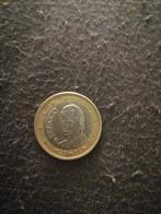 Zeldzame 1 euro Spanje 2001, Postzegels en Munten, Munten | Europa | Euromunten, Spanje, Ophalen of Verzenden, 1 euro, Zilver