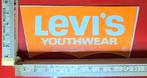 Vintage sticker Levis Levi's youthwear spijkerbroek logo, Ophalen of Verzenden, Zo goed als nieuw