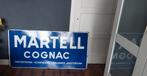 Emaille Reclamebord Martell Cognac Amsterdam, Antiek en Kunst, Ophalen of Verzenden