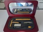 Zeer mooi houten doosje met Tanden borstel en Scheermesje, Verzamelen, Ophalen of Verzenden, Balpen, Overige merken