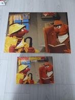 vloerpuzzel Sesamstraat Bert & Ernie, 10 tot 50 stukjes, Gebruikt, Ophalen of Verzenden