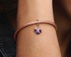 NIEUW: Pandora bedel/ hanger viooltje, Sieraden, Tassen en Uiterlijk, Bedels, Verzenden, Pandora, Nieuw, 1 bedel