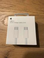Apple usbc kabel 2 meter, Telecommunicatie, Mobiele telefoons | Telefoon-opladers, Ophalen of Verzenden, Nieuw, Apple iPhone
