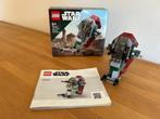 Lego Star Wars 75344 Boba Fett's sterrenschip Microfighter, Ophalen of Verzenden, Zo goed als nieuw, Complete set, Lego